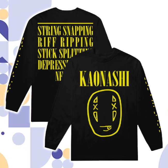 Original Kaonashi Smiley Face - Black Unisex Sweatshirt