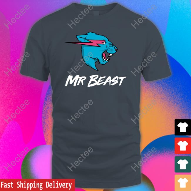 Mrbeast Merch Mr Beast Full Logo Hoodie