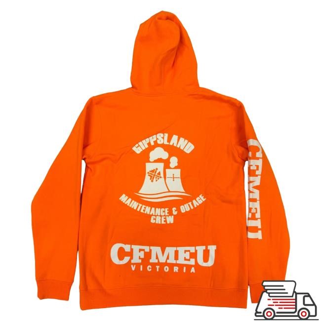Cfmeu Shop Merch Gippsland Outage Crew Sweatshirt