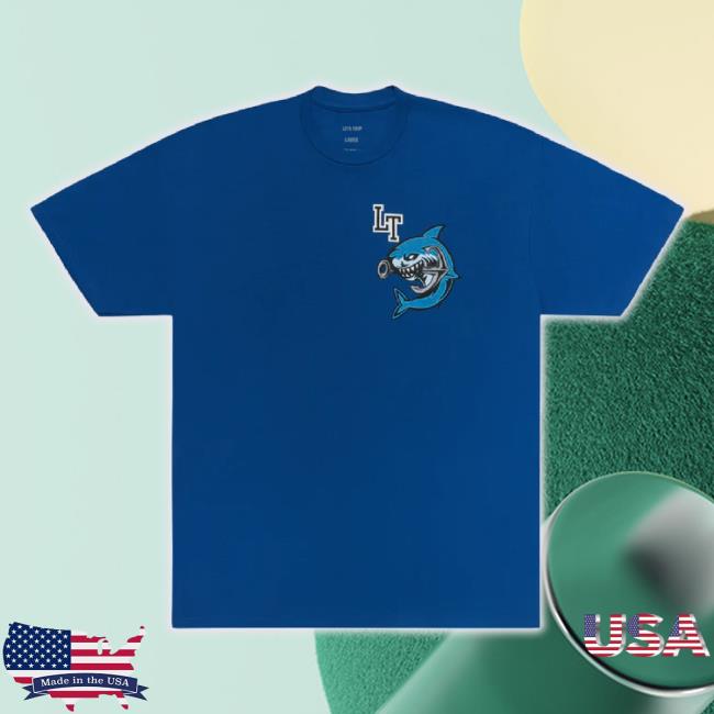 Official Sturniolo Clothing Merch Store Let's Trip Shark Tee (Team Blue) Sturnioloclothing Shop