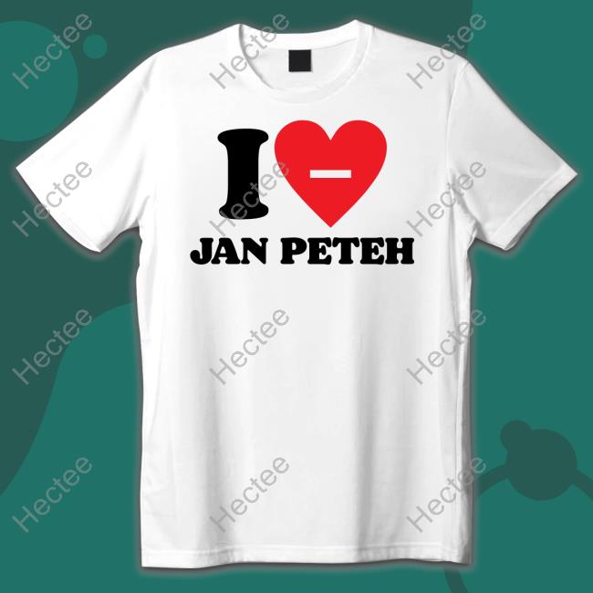 I Love Jan Peter Hoodie