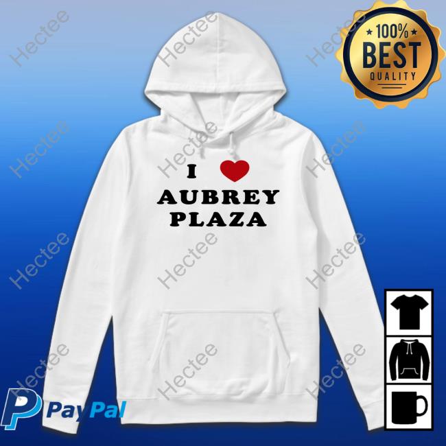 Official I Heart Aubrey Plaza Tee Shirt