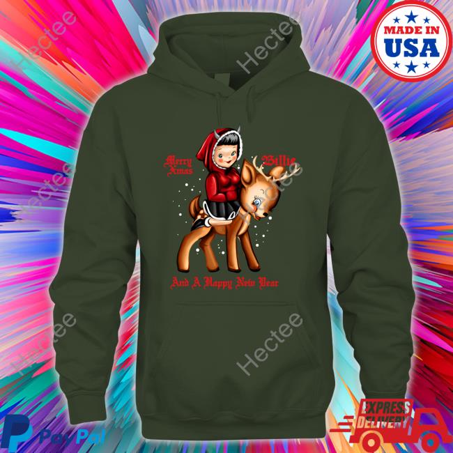 Billie Eilish Merry Xmas And A Happy New Year Sweatshirt