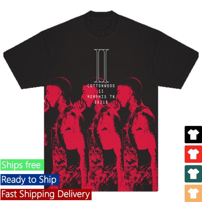 Nle Choppa Merch Cottonwood Ii Triptych T-Shirt