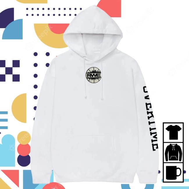 Official Overtime Tv Merch Store Apparel Clothing Shop Over Time Rwe Chenille Patch Pullover Hoodie White