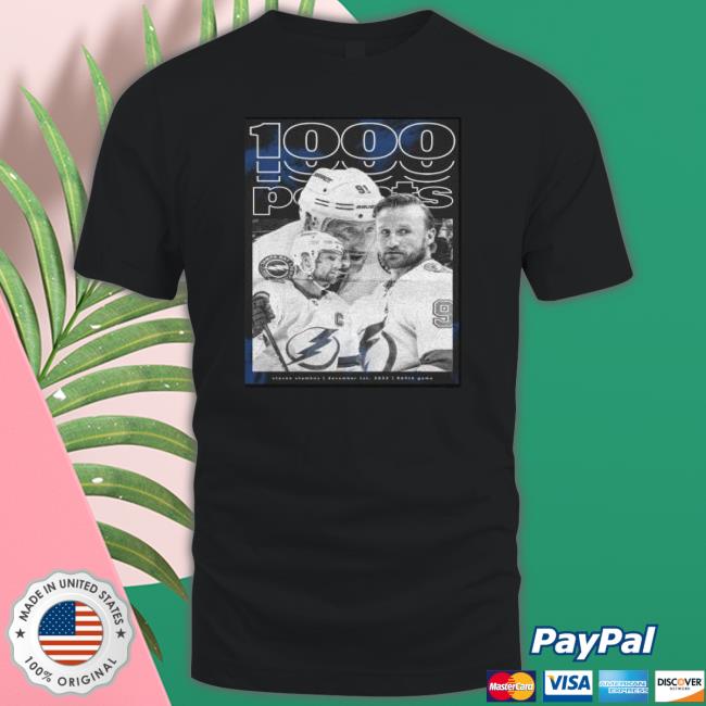 Steven Stamkos 1000 Points For The Captain Tampa Bay Crewneck Sweatshirt