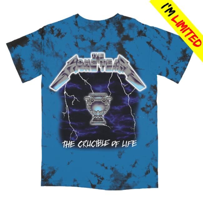 The Home Team Merch Blue Tie Dye Crucible Of Life Sweatshirt