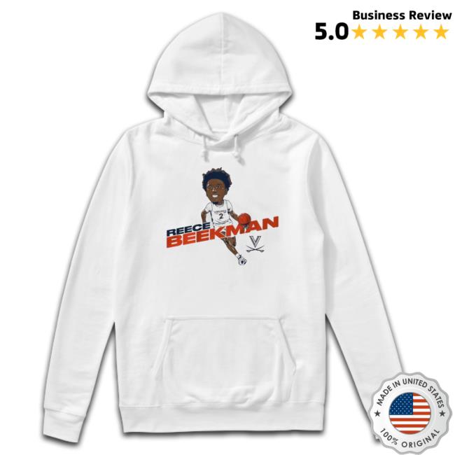 Virginia Basketball Reece Beekman Caricature shirt