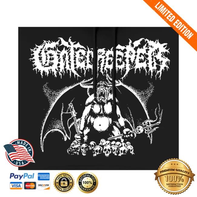 Gatecreeper Merch Store Gatecreeper Demon Cry Zip Up Hooded Sweatshirt