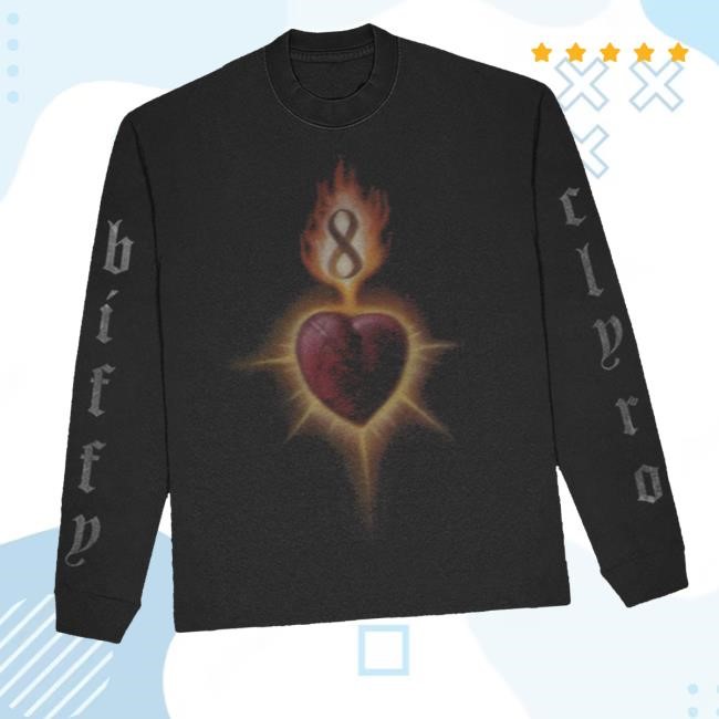 Biffy Clyro Flaming 8 Shirt Biffy Clyro Merch Store Shop