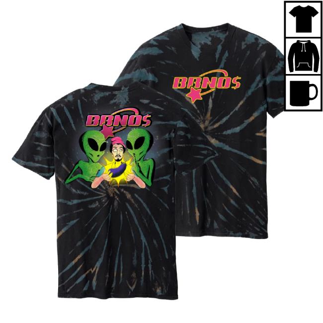Original Bbno Merch Store Tie Dye Alien Hoodie Sweatshirt Bbnomerch Apparel Clothing Shop
