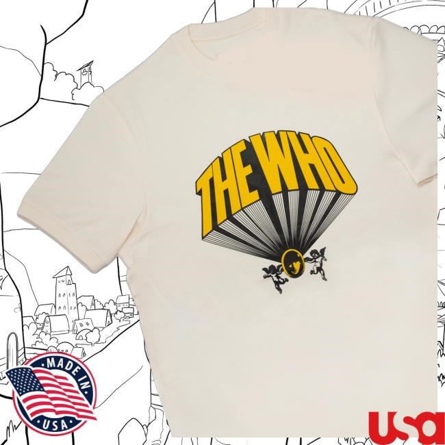 The Who X Modfather Clothing Drum Skin Long Sleeve T Shirt