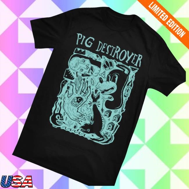 Official Holy Mountain Printing Merch Pig Destroyer Flash Sweaters
