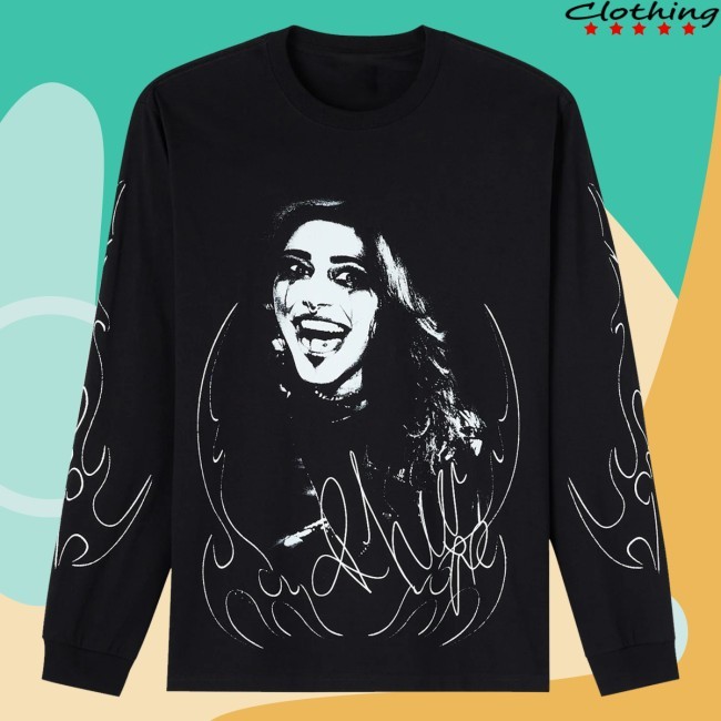 October's Very Own Merch Store Wwe Rhea Ripley Hooded Sweatshirt Black