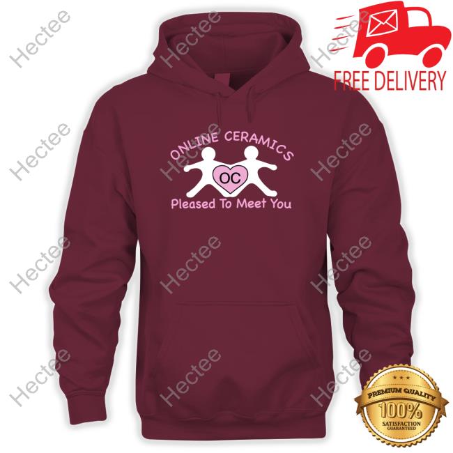 Online Ceramics Pleased To Meet You Tee Shirt