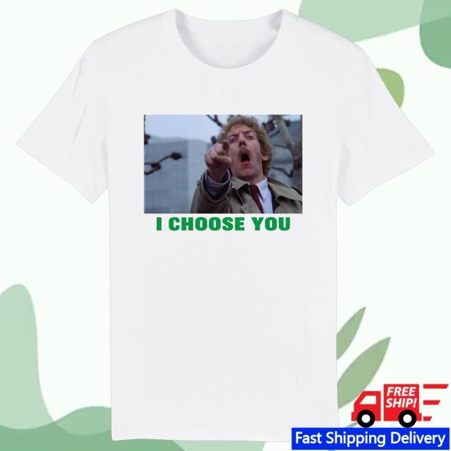 Family Store Uk Merch I Choose You White Tee By Brandt Tee Shirt