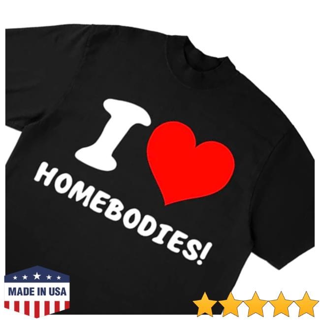 Slidesnvibes Merch Store I Love Homebodies Sweatshirt