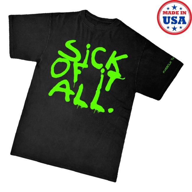 Magnolia Park Merch Sick Of It All T-Shirt (Black)