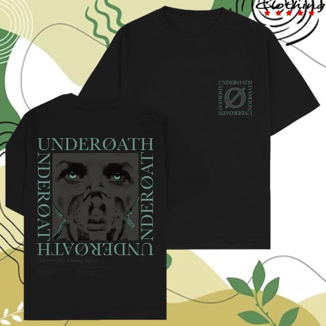 Official Underoath 777 Merch Tocs Reflective T-Shirt
