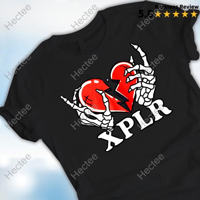 Xplrshop Heartbreak Tee Shirt