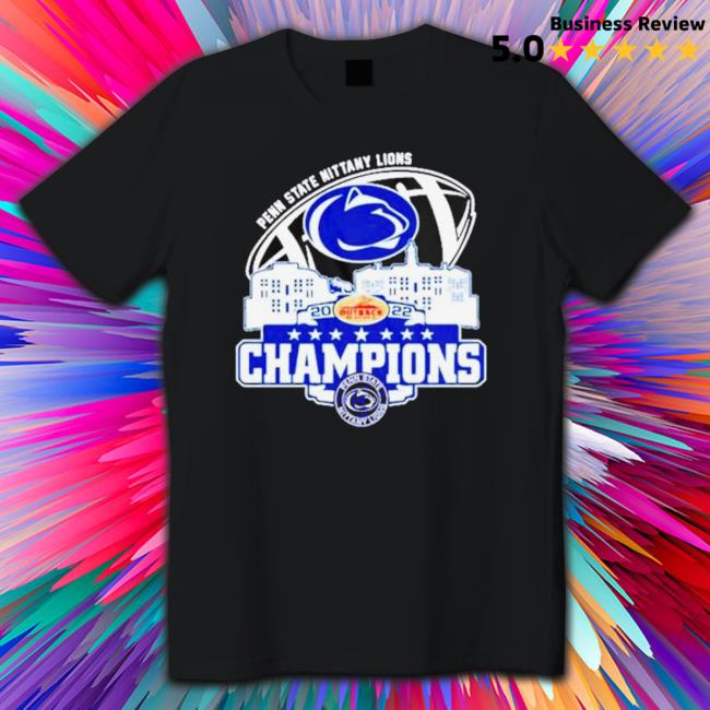 Official Penn State Nittany Lions Logo Outback City 2022 Champions Long Sleeve Shirt