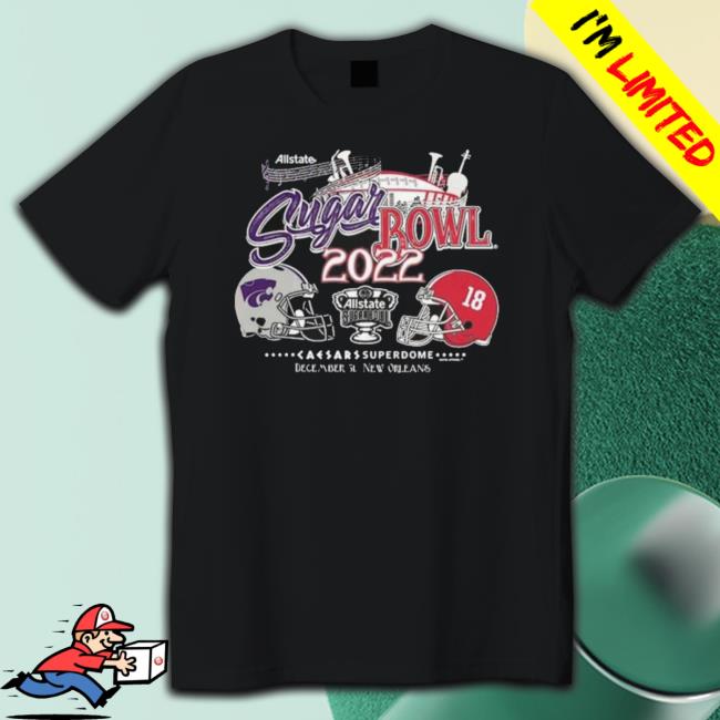 K-State Wildcats Vs Alabama Crimson Tide Allstate Sugar Bowl 2022 Superdome Sweatshirt
