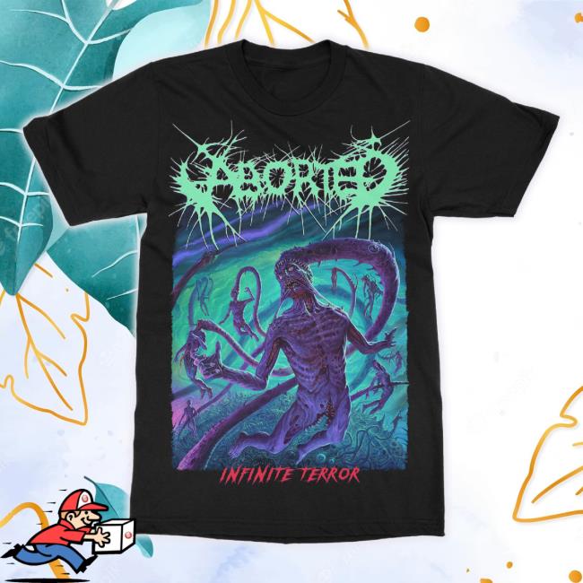 Original Indie Merch Store Aborted Infinite Terror (Glow) Classic Shirt Smoke Indiemerch Apparel Clothing Shop