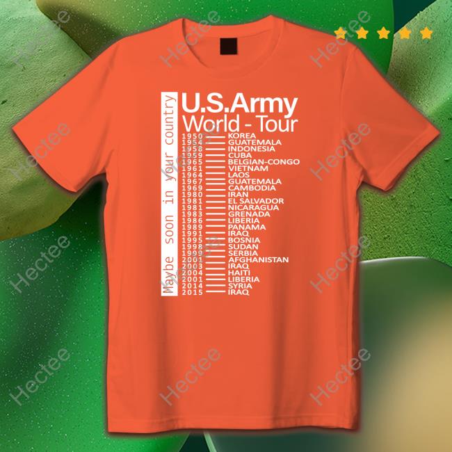 U.S.Army World Tour T Shirt