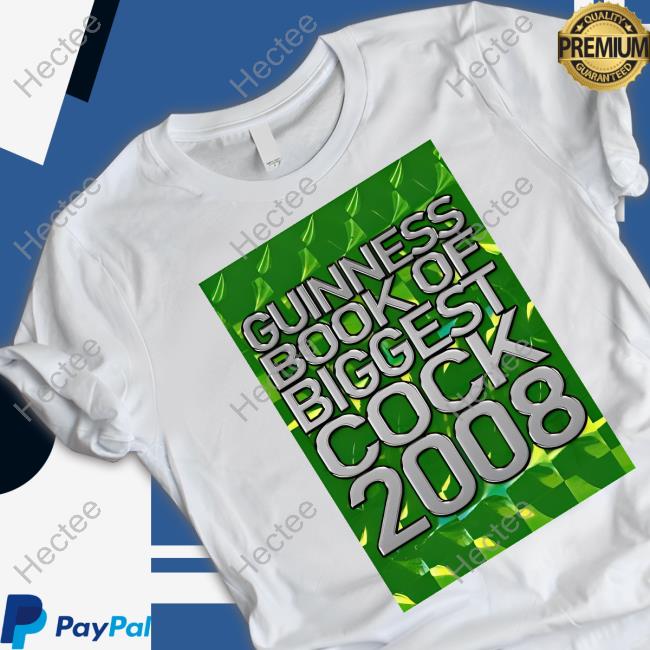 Guinness Book Of Biggest Cock 2008 Tank Top