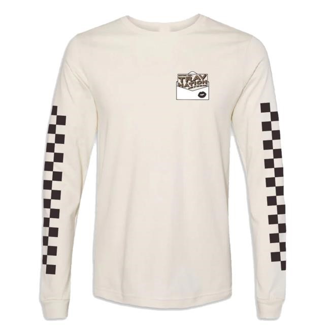 Official Mcelroy Merch Store Trav Nation Long Sleeve Hooded Sweatshirt