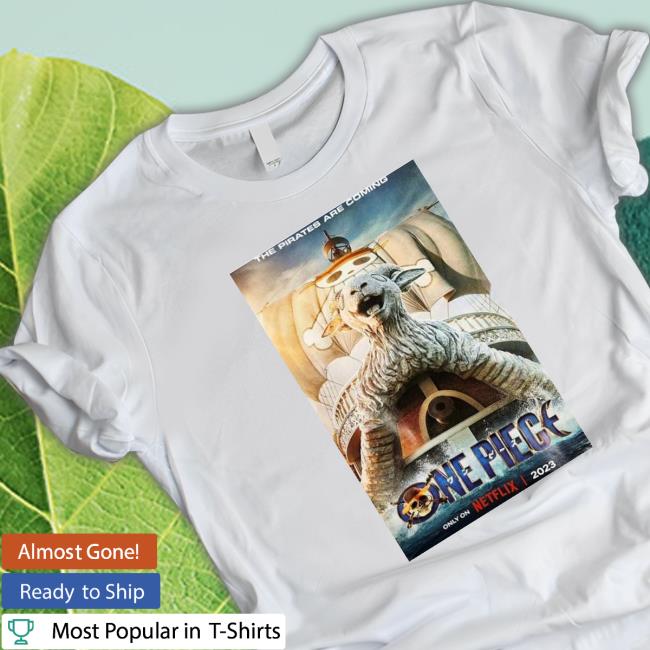 Official One Piece Netflix Live Action Series Going Merry Poster T-Shirt