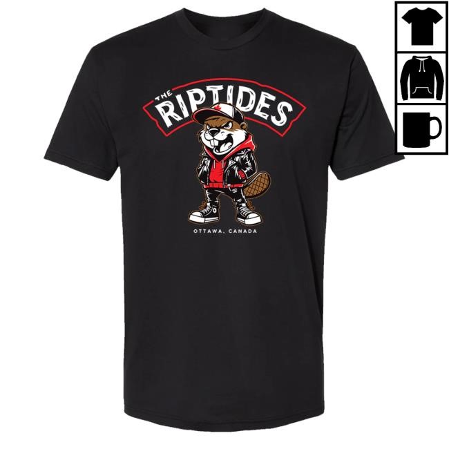Pirates Press Records Merch Shop Store Official The Riptides Beaver Classic Shirt
