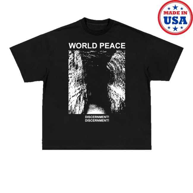 World Peace Store Merch Discernment Zip Hoodie