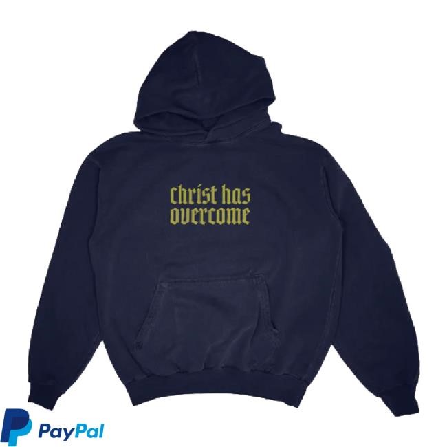 Original Christ Has Overcome Unisex Sweatshirt Jesus Image Merch Store