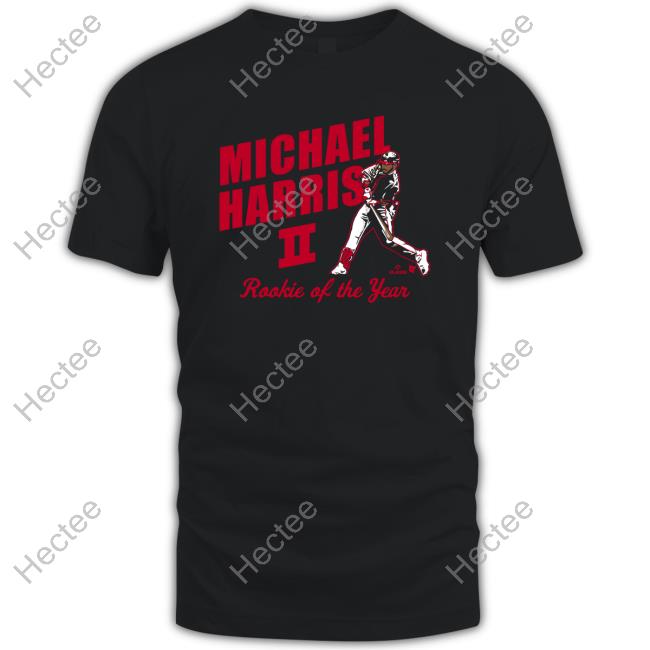 Breakingt Michael Harris Ii Rookie Of The Year Shirt Battery Power