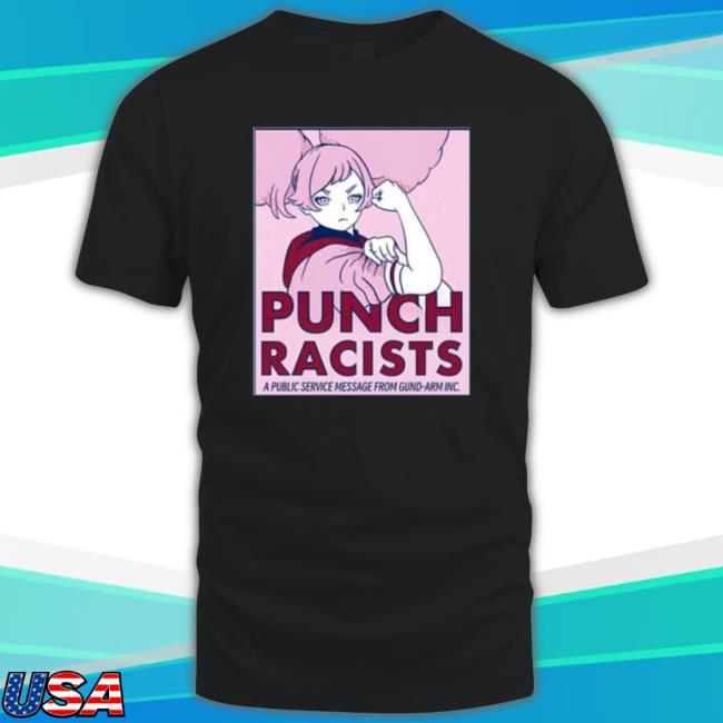 Studio Nekomata Punch Racists T-Shirt