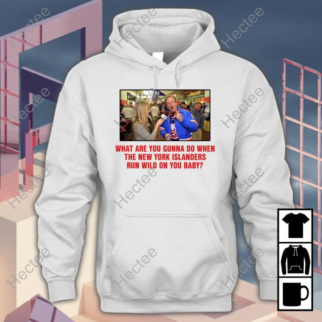 What Are You Gunna Do When The New York Islanders Run Wild On You Baby Hoodie