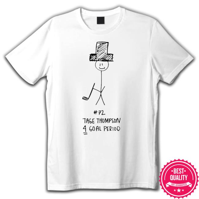 Official 72 Tage Thompson 4 Goal Period Hoodie