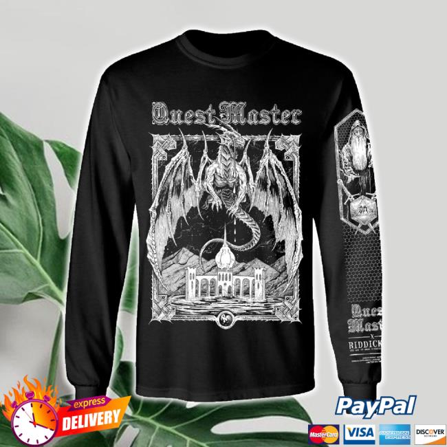 Trending Pyrepress Merch Store Quest Master X Riddickart Hoodie Sweatshirt Pyrepressmerch Shop
