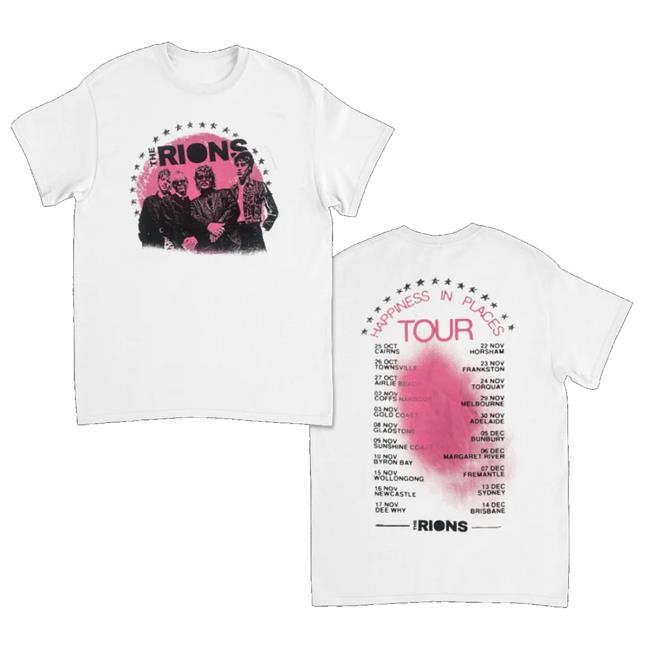 24Hundred Merch Store The Rions Happiness Is A Place Tour Shirts