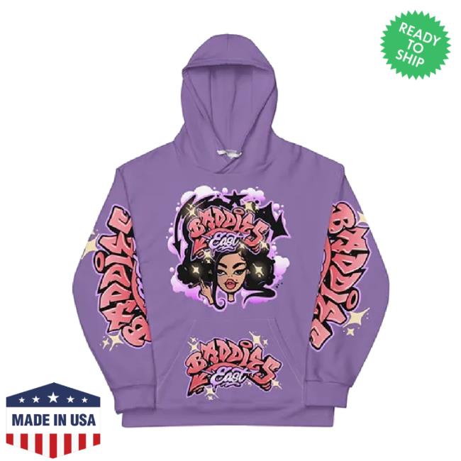Official I Am Natalie Nunn Merch Store Baddies East Sweatshirt (Purple) Iamnatalienunn Shop