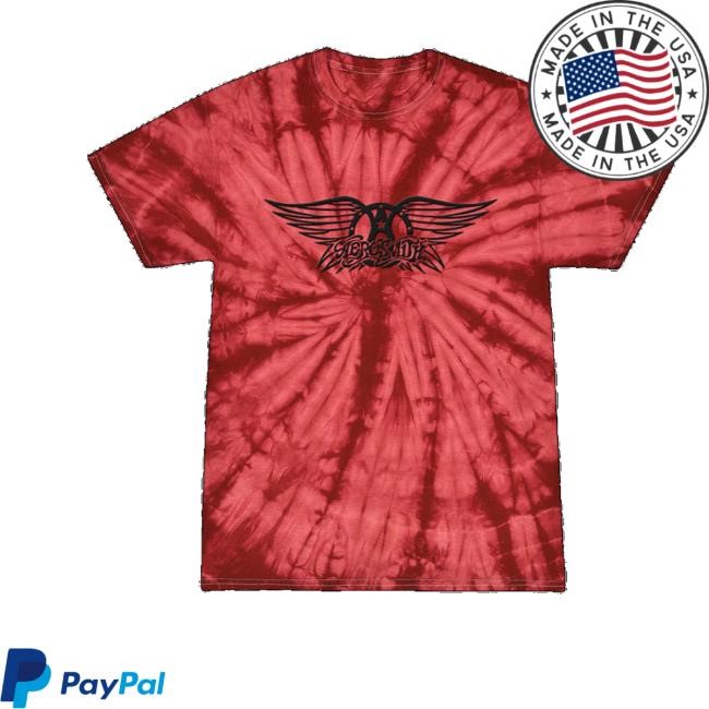 Aerosmith Merch Aerosmith Tie-Dye T-Shirt