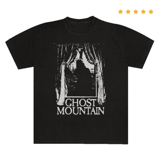Real Haunted Mound Merch Store Ghost Mountain Window Black Sweatshirt