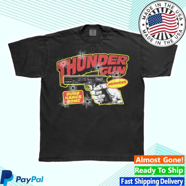 Original Paradiseofflowers Thunder Gun Long Sleeve T Shirt Paradiseof Flowers Shop