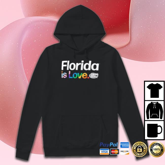 Florida Is Love Florida Gators Lgbt Crewneck Sweatshirt