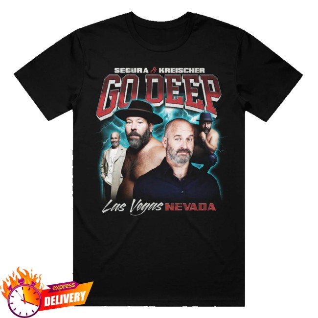 Bert Kreischer Merch Store Go Deep Shirt