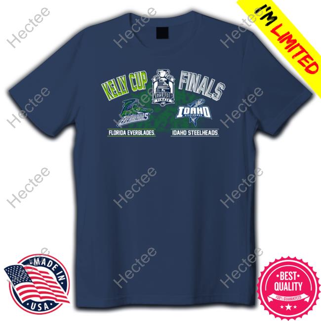 Florida Everblades Vs Idaho Steelheads 2023 Kelly Cup Finals Dueling T Shirts