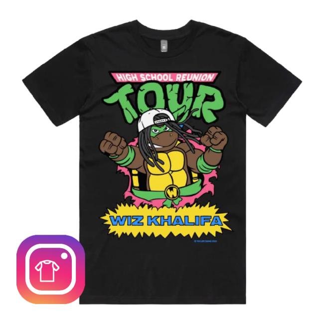 Original Turtle Tour Hoodie Sweatshirt Wiz Khalifa Shop