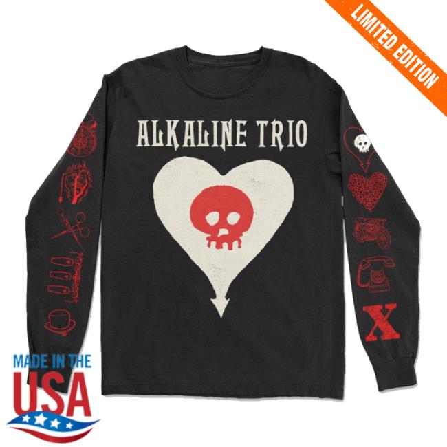 Original Album Icons 2024 Unisex Sweatshirt (Black) Alkalinetrio Shop