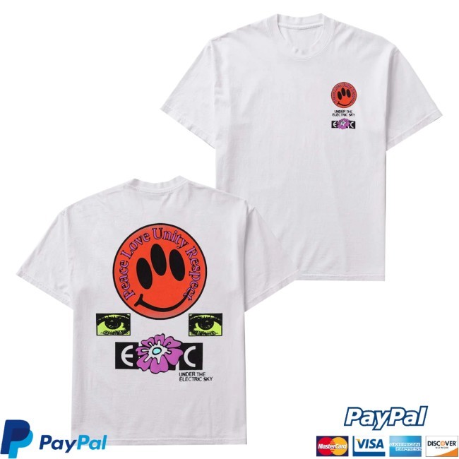 Insomniac Shop Merch Edc 2026 Plur Eyes Short Sleeve T-Shirt